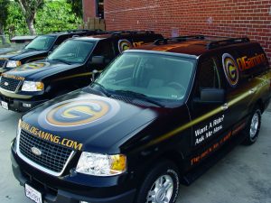 Custom commercial vehicle graphics